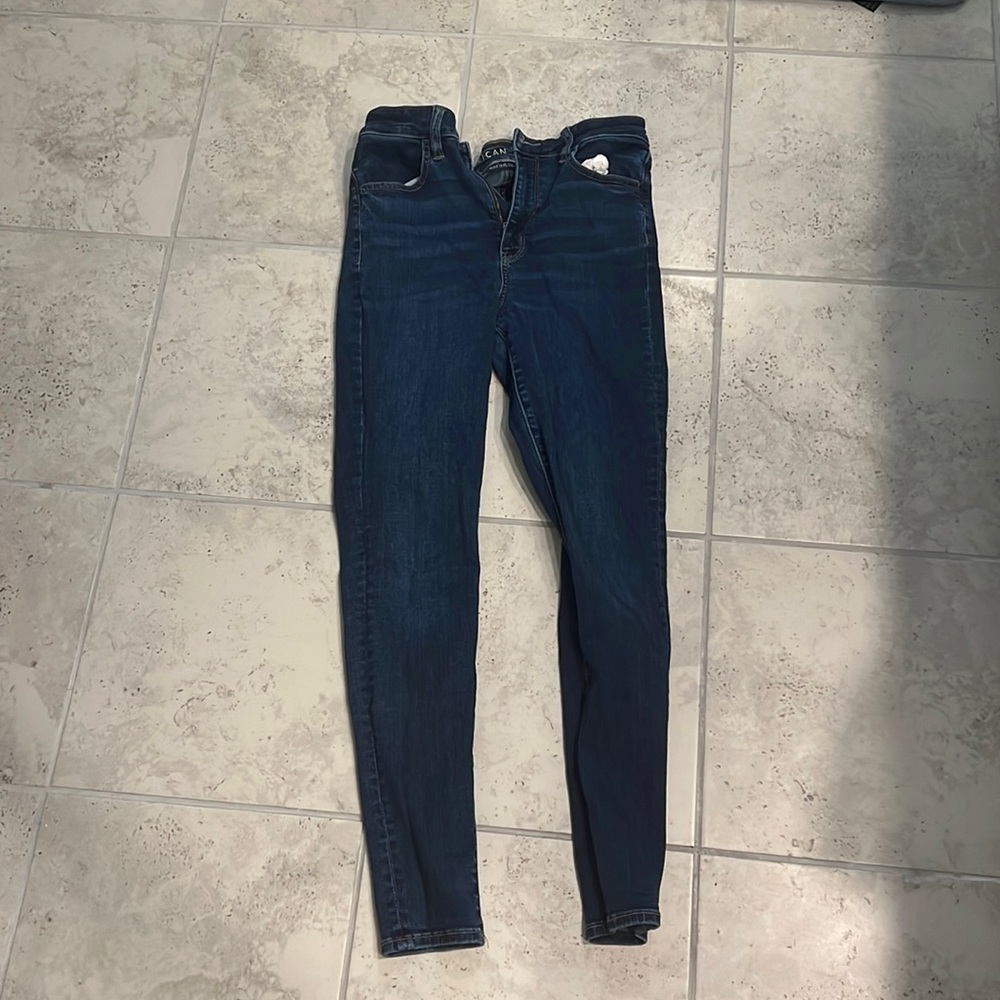 American eagle high waisted skinny jeans